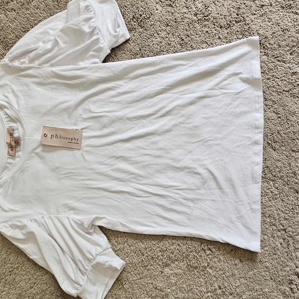 Philosophy White T-Shirt